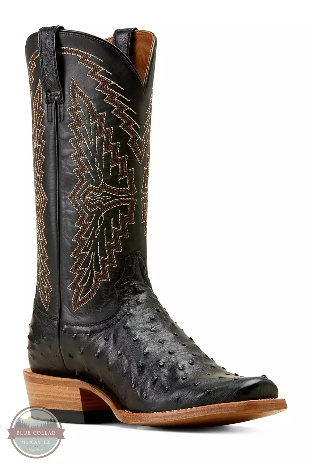 10047083 Futurity Done Right Full Quill Ostrich Western Boots