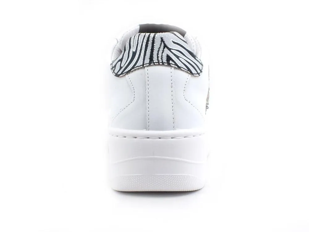 2STAR Sneaker 2 Stair Stelle Zebra Bianco Nero 2SD3276