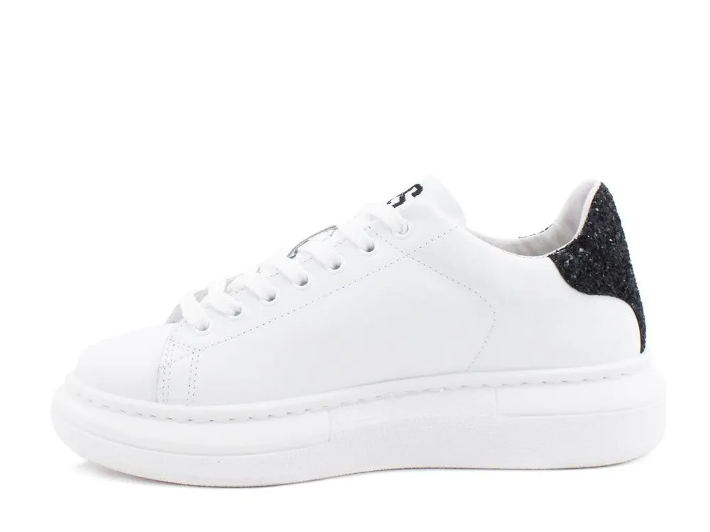 2STARS Sneakers Glitter White Black 2SD2885