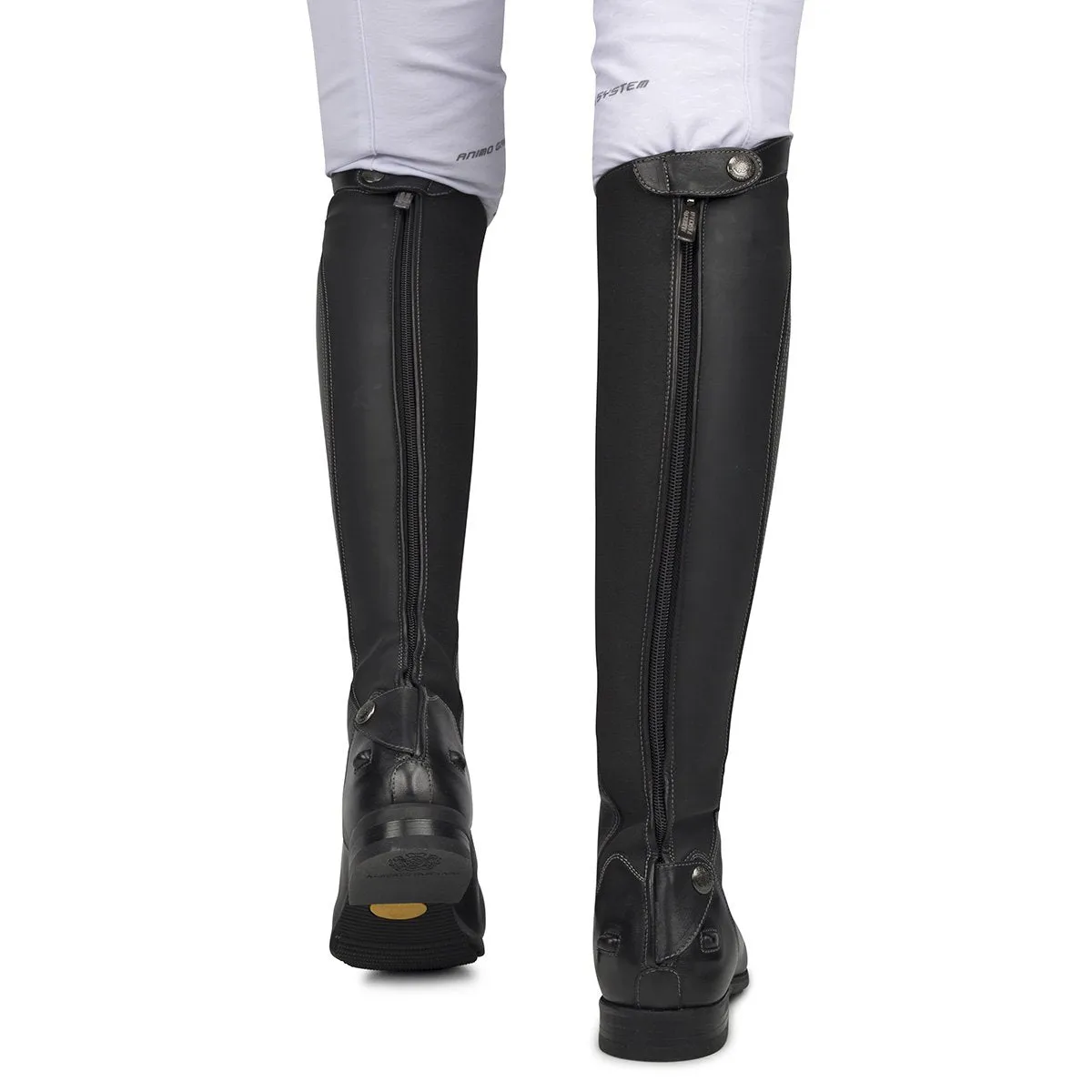 33073<br>Black standard riding boots [34 - 39]