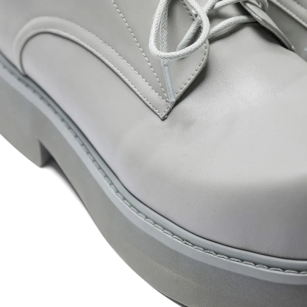 400% Oversized Derby Shoes - Grey