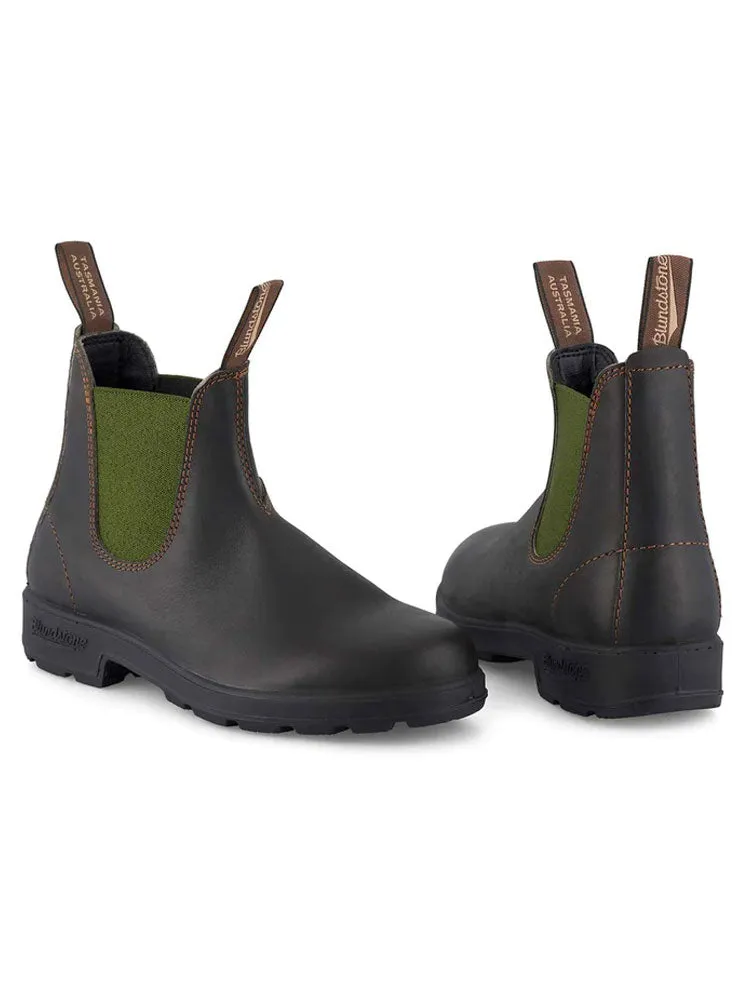 #519 Boots - Stout Brown/Olive