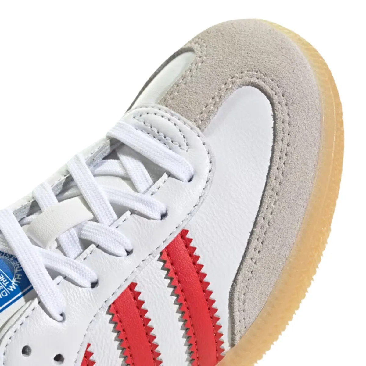 Adidas Kid's (Preschool) Samba OG Cloud White/Collegiate Red/Gum