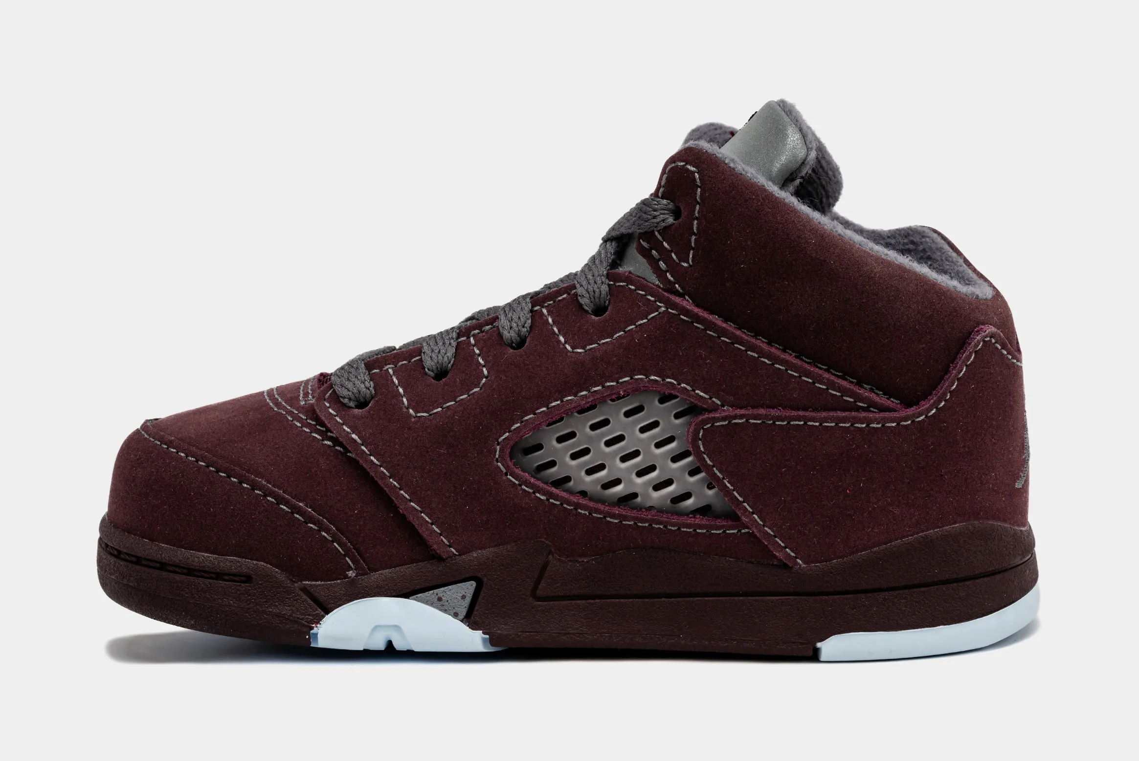 Air Jordan 5 Retro SE Burgundy Infant Toddler Lifestyle Shoes (Burgundy)