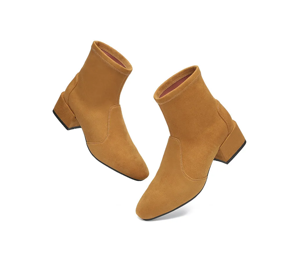 Ankle Sock Microsuede Boots Women Kenia