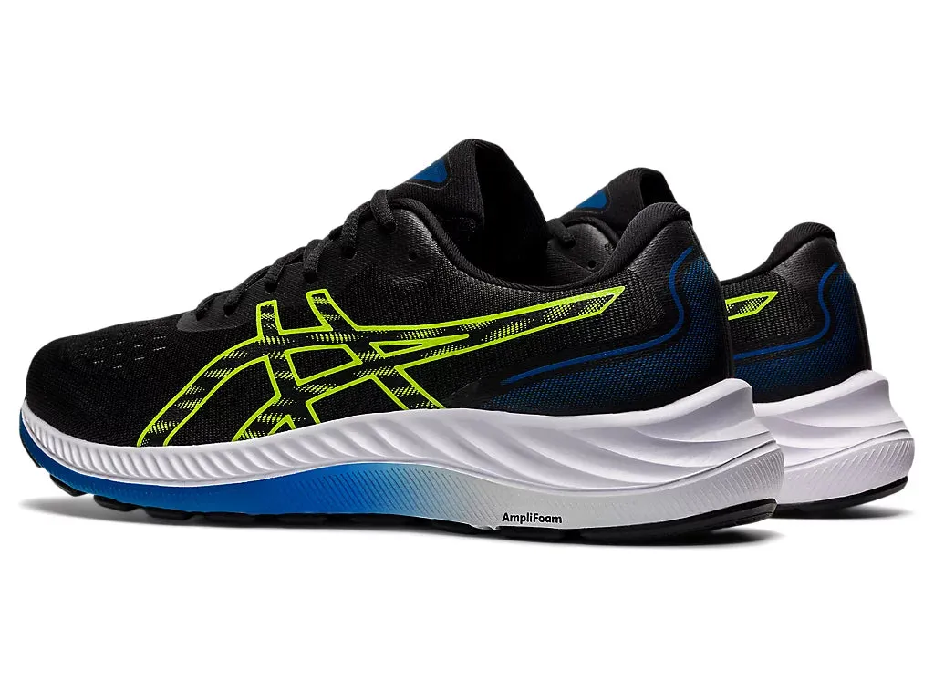 ASICS Men's GEL-EXCITE 9 (Black/Hazard Green)