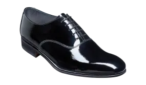 Barker Madeley  Plain Oxford Shoe- Black Patent