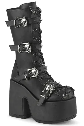 Black Massacre Platform Boots [CAM115/BVL]