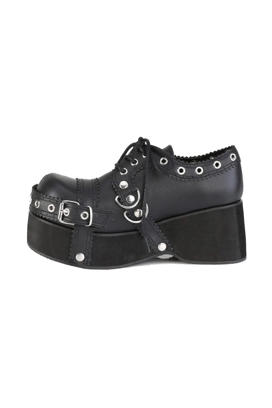 Black Onyx Punk Oxford Platforms [DANK28/BVL]