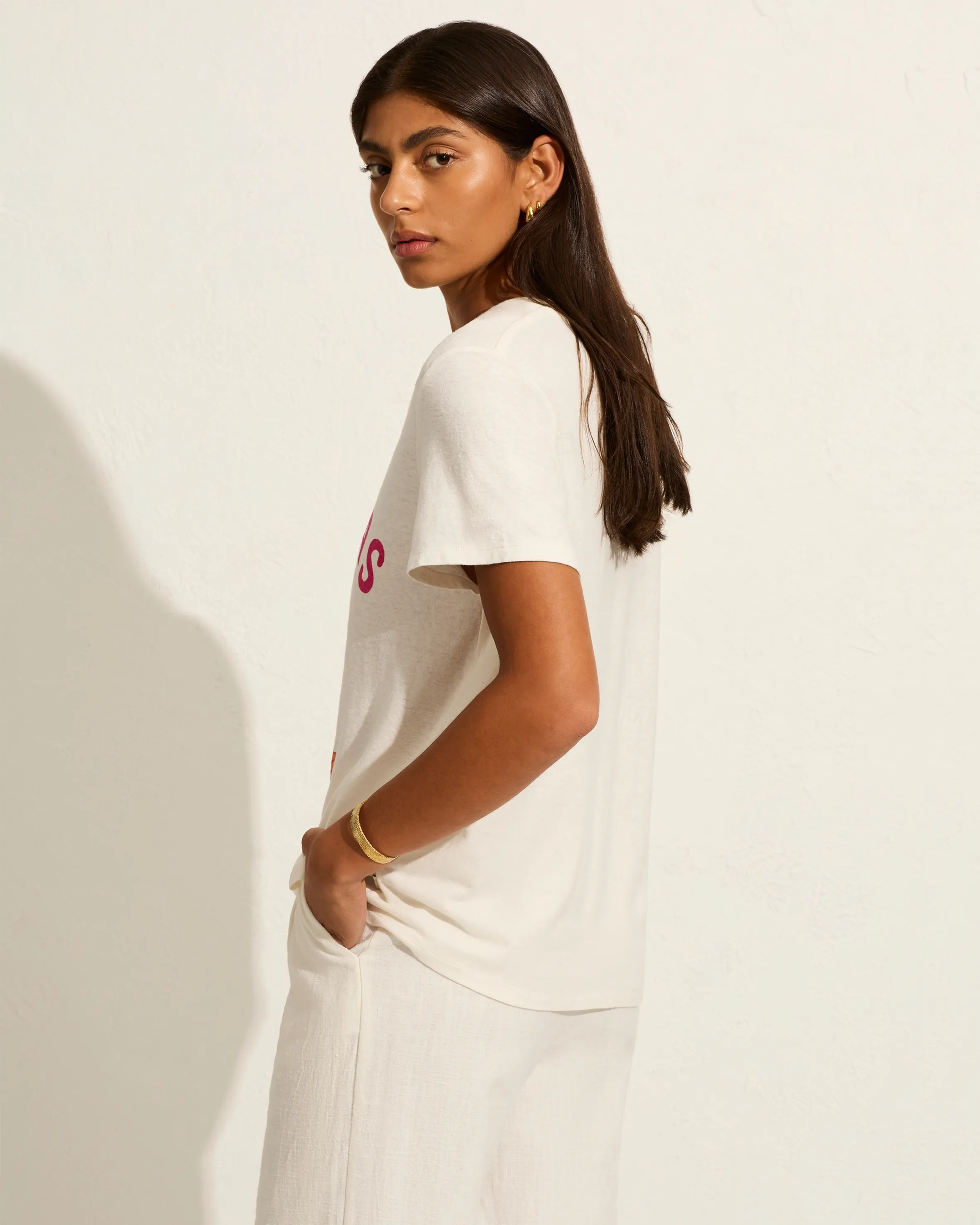 Boots Classic Tee White