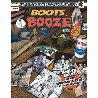 Boots-N-Booze "Volume 4" - Comic Book 7"