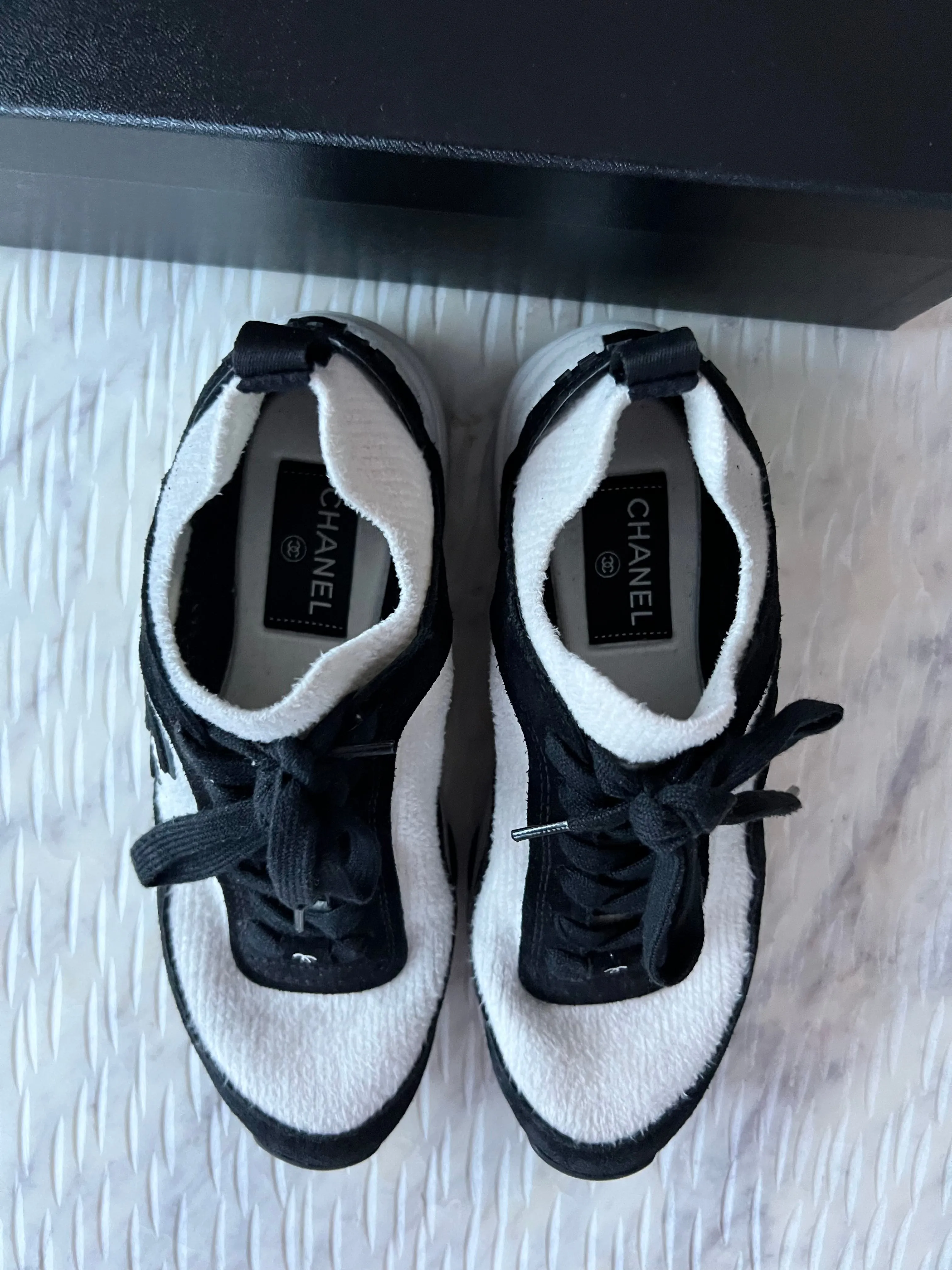 Chanel CC Sock Sneakers