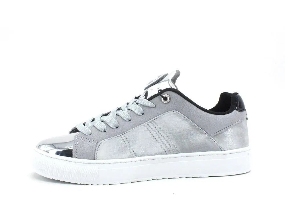 COLMAR Bradbury Punk Sneaker Donna Laminato Silver BRADBURYPUNK092