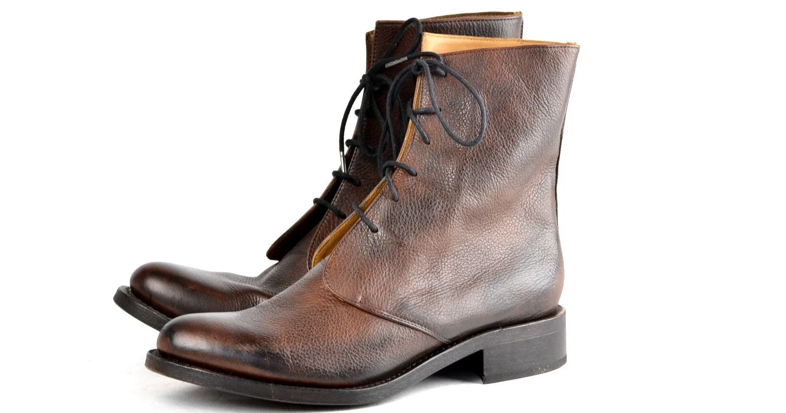 Derby Boot  |  Ochre