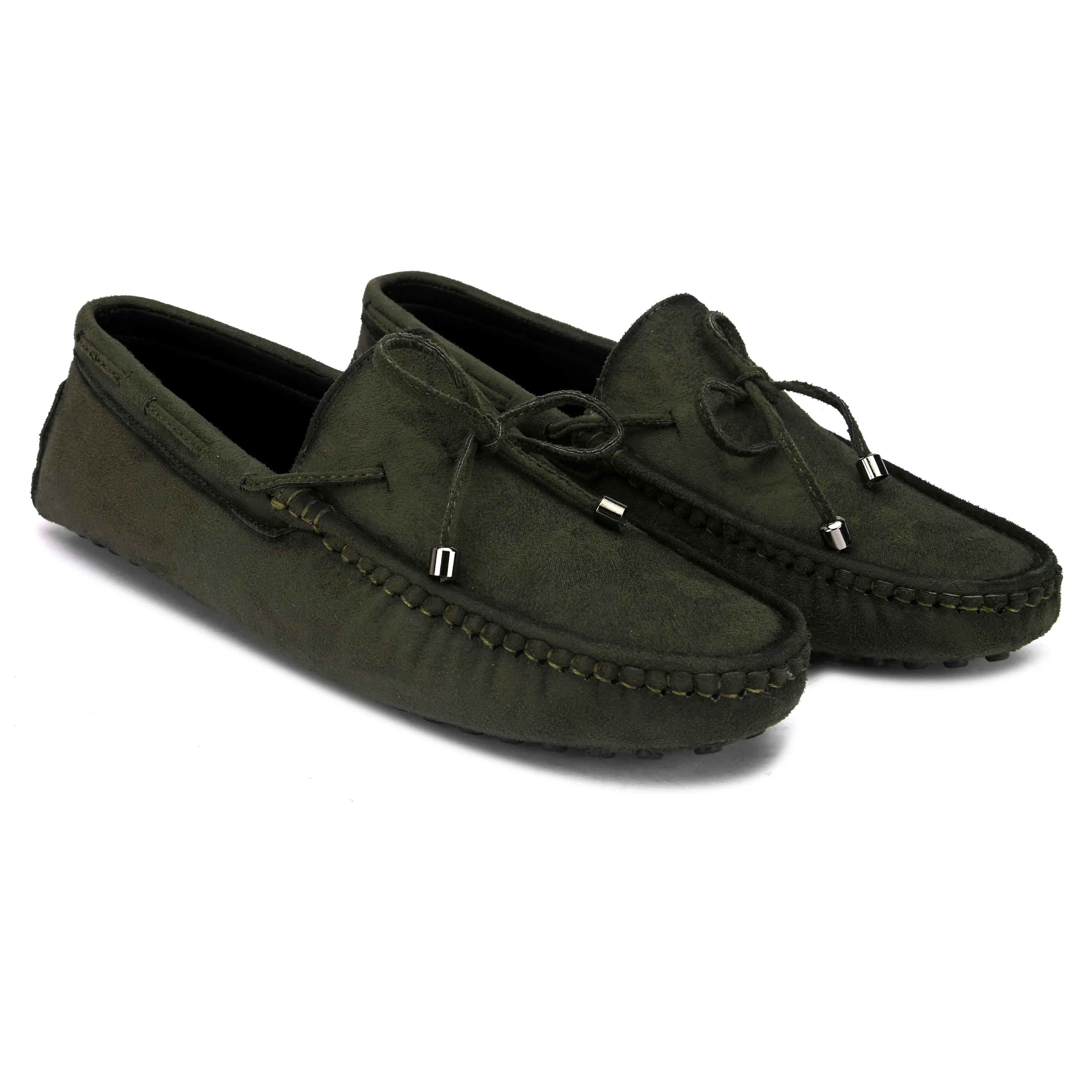 Drift Green Driving Loafers