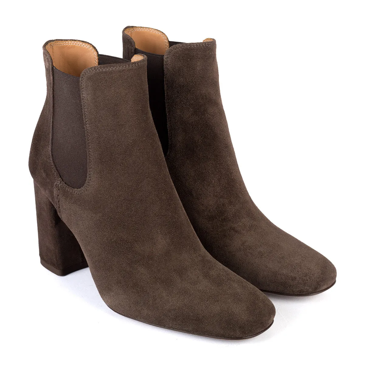 DUNIA 80003<br>Espresso chelsea boots