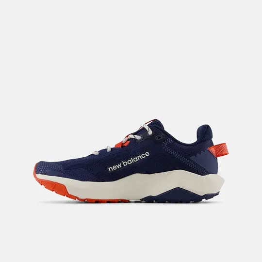 DynaSoft Nitrel v6 Lace Trail Shoe - NB Navy with Neo Flame and Sea Salt