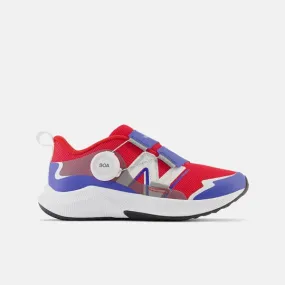 DynaSoft Reveal v4 Kid's BOA® Trainer - True Red with Marine Blue