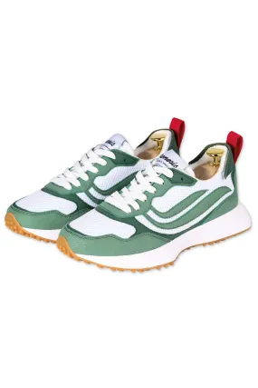 G-MARATHON Eco Trainer by GENESIS White & Green