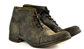 Half Boot  |  Iron oxide stain