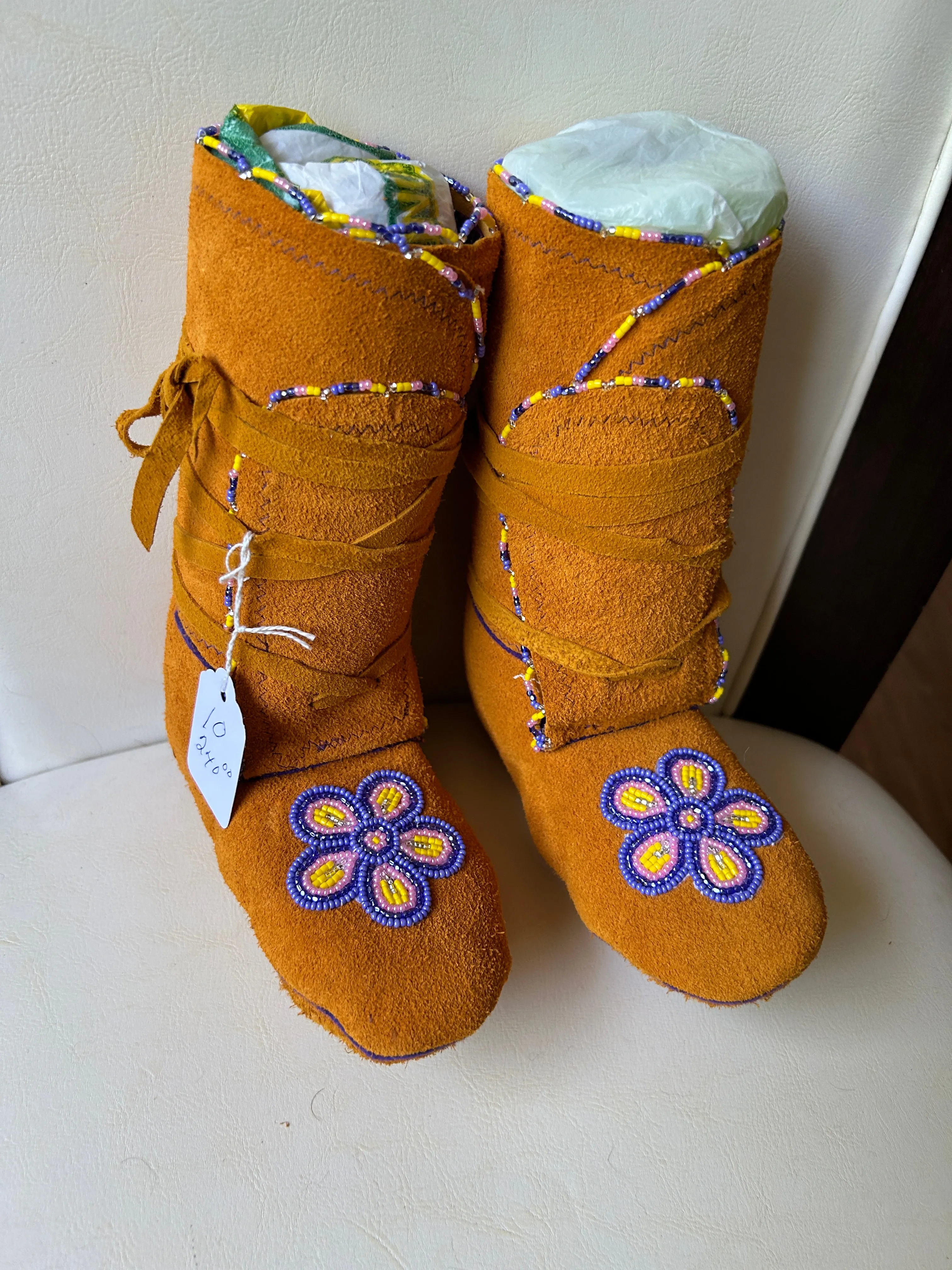 Handcrafted Baby Moccasin Boots