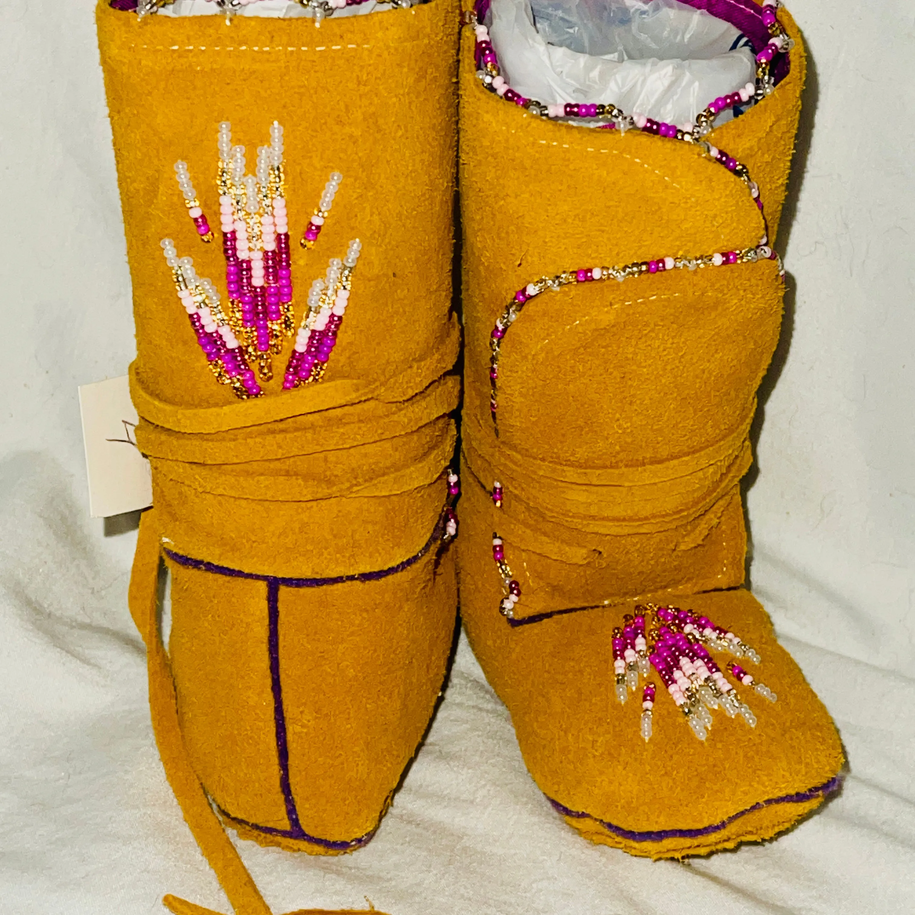 Handcrafted Baby Moccasin Boots