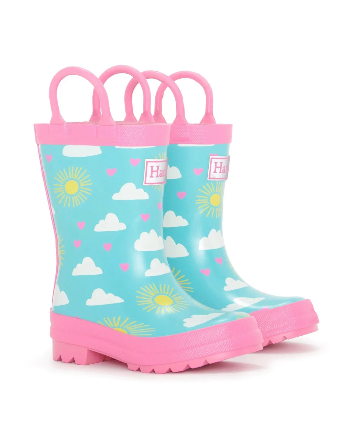 Hatley girls Happy skies Preschool Rain Boots