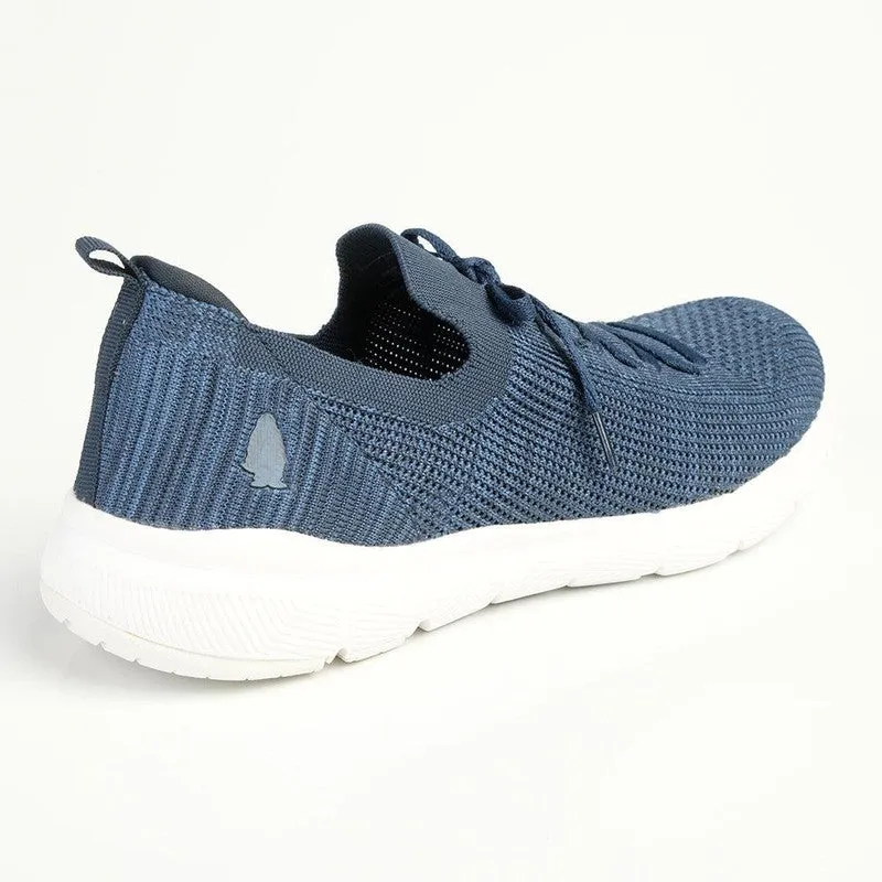 Hush Puppies Roxie Knitted Mesh Sneaker - Navy