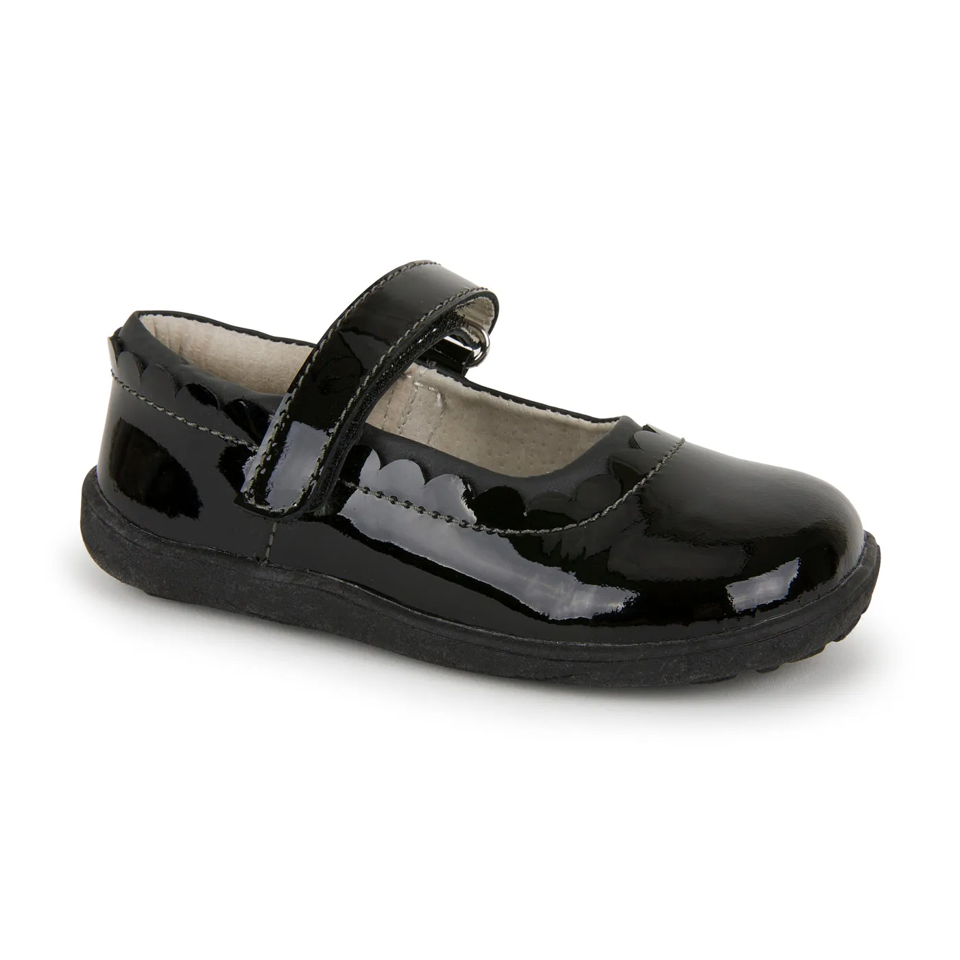 Jane II Kid's Mary Jane Dress Shoe - Black Patent