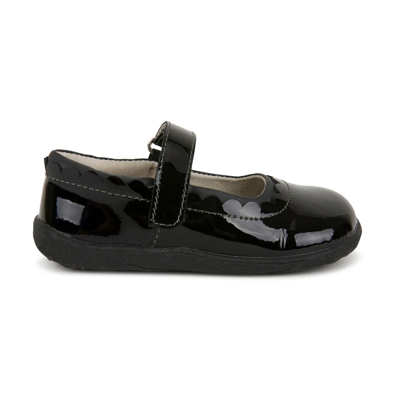 Jane II Kid's Mary Jane Dress Shoe - Black Patent