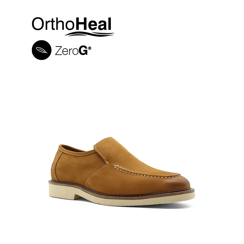 Jeremy Slip On At Men's Shoes - Tan Nubuck