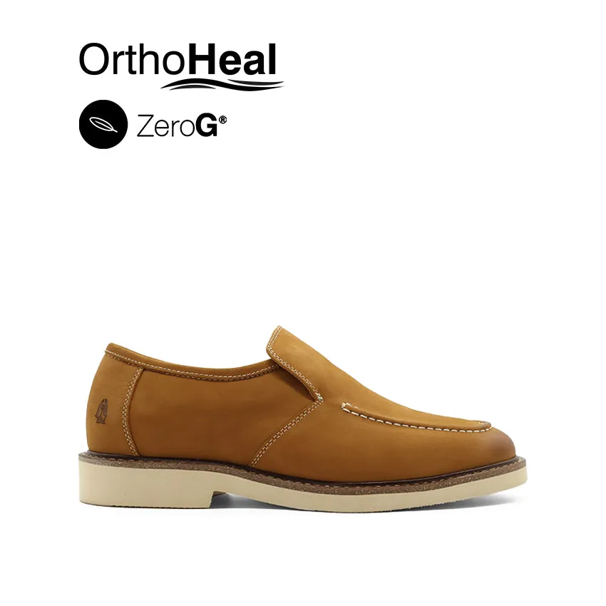 Jeremy Slip On At Men's Shoes - Tan Nubuck