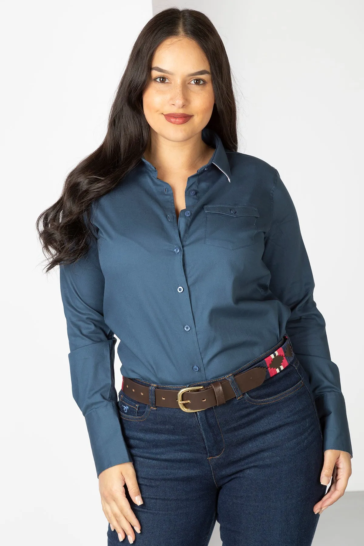 Ladies Plain Country Shirt - Hannah