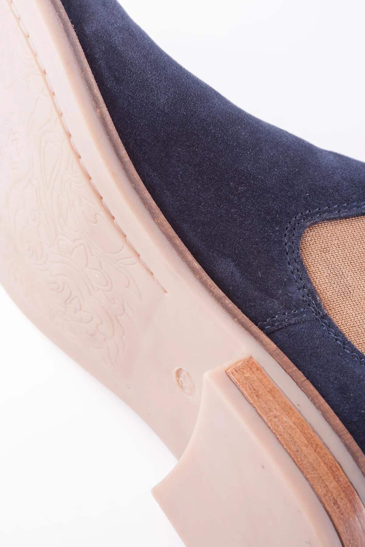 Ladies Suede Chelsea Boots - Kirby