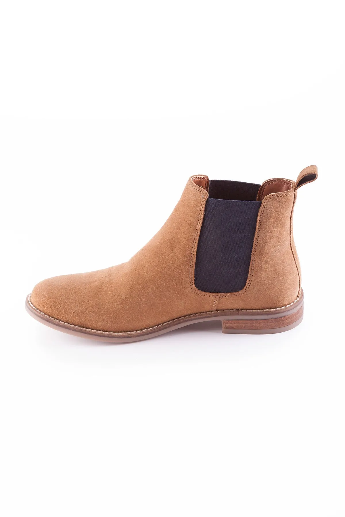 Ladies Suede Chelsea Boots - Kirby