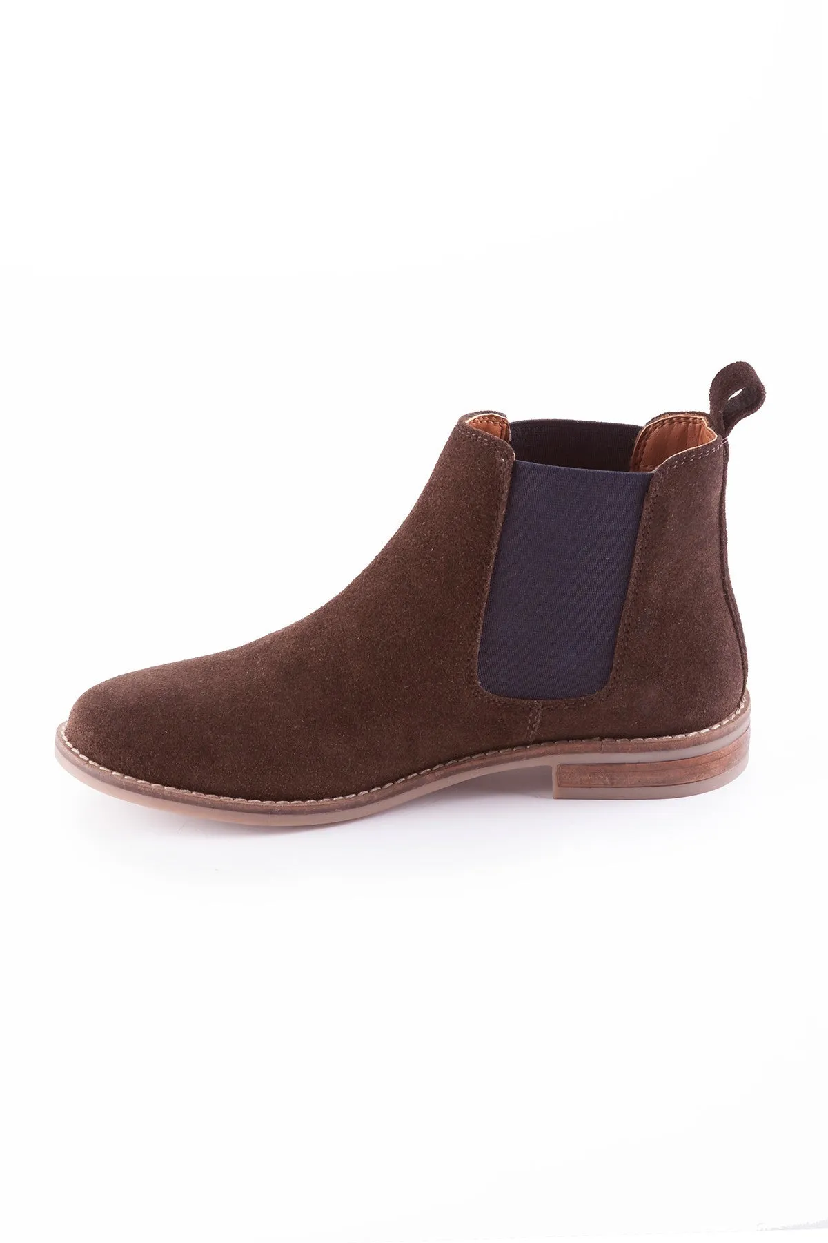 Ladies Suede Chelsea Boots - Kirby