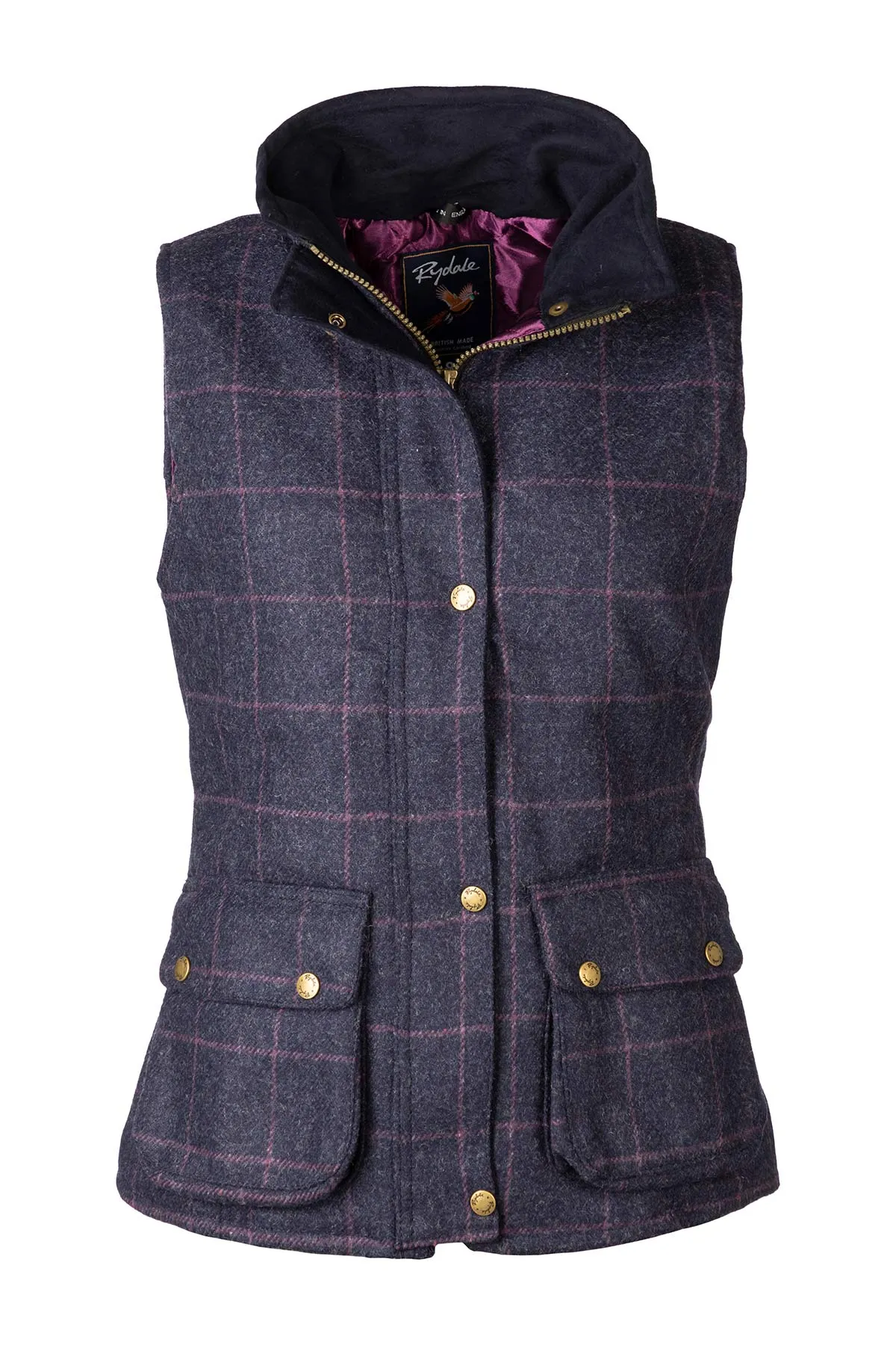 Ladies Elegant Helmsley Tweed Waistcoat