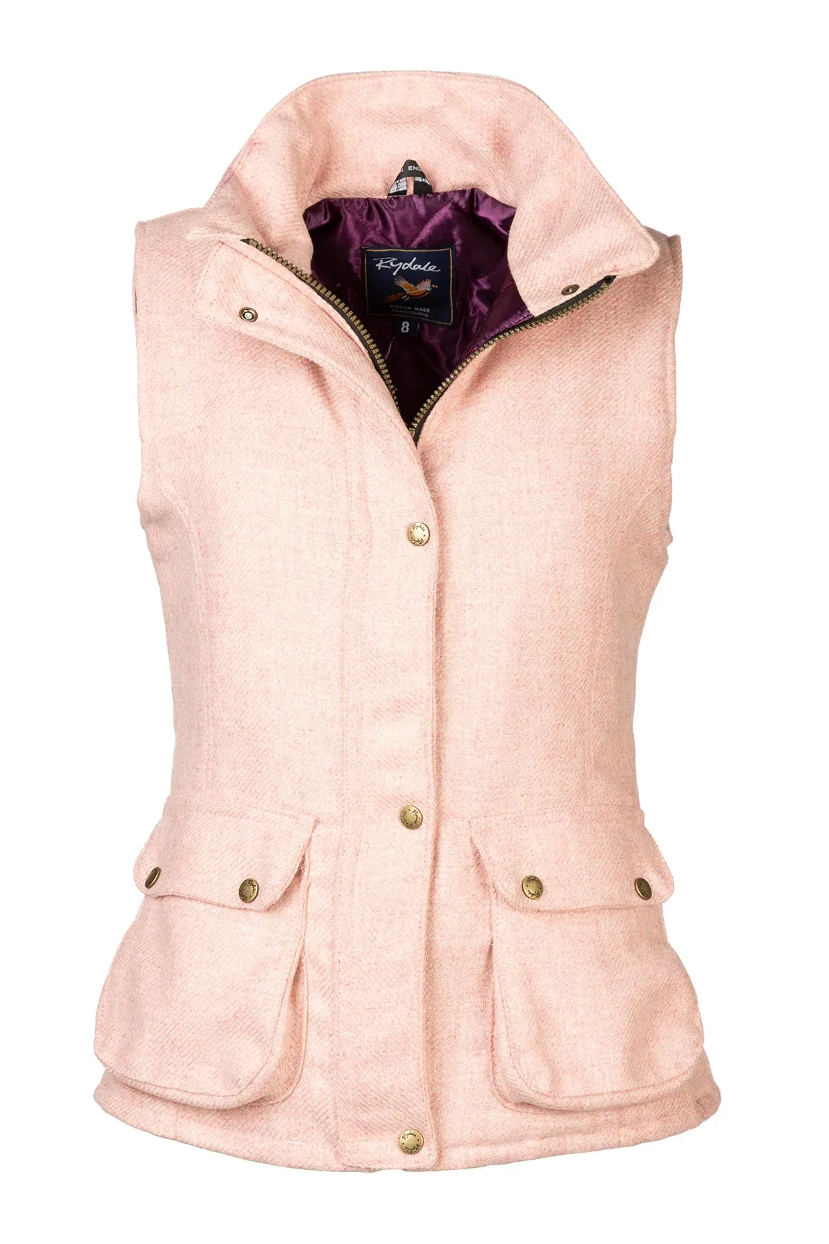 Ladies Elegant Helmsley Tweed Waistcoat