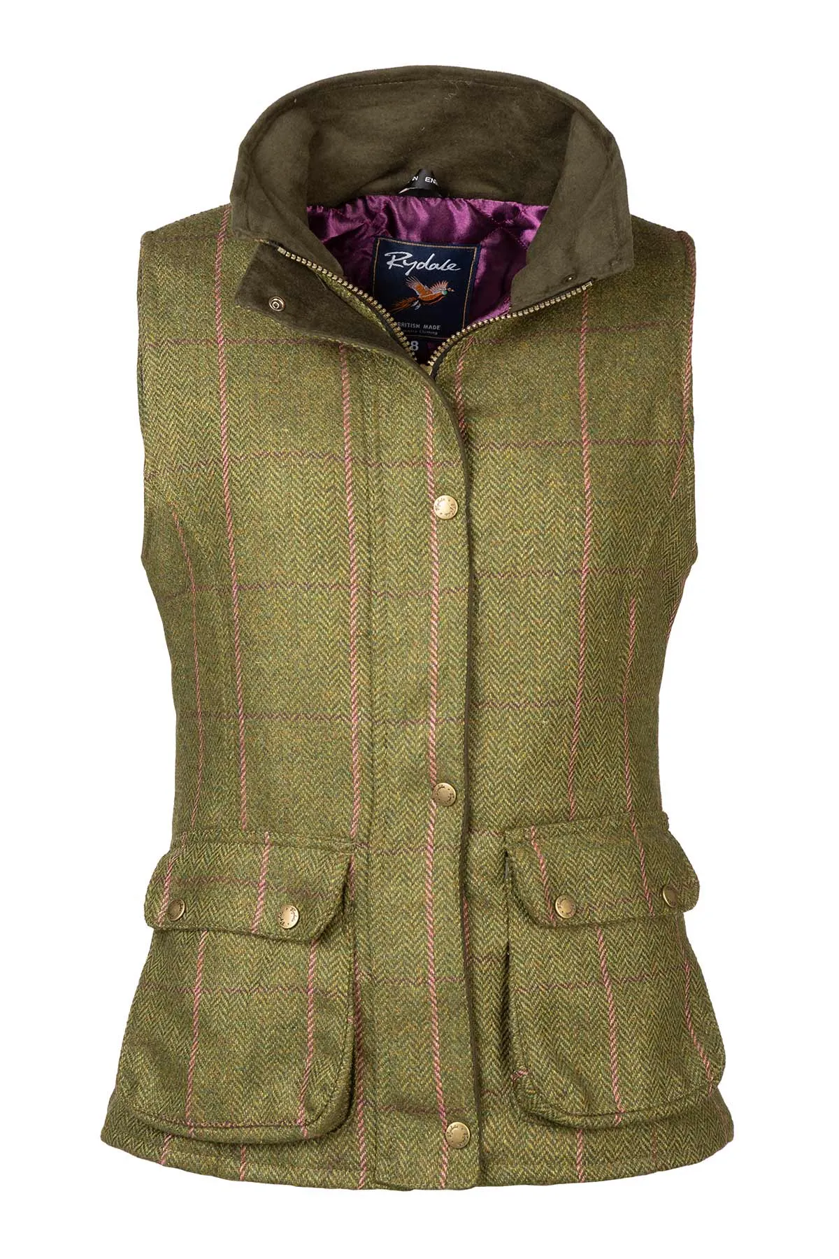 Ladies Elegant Helmsley Tweed Waistcoat