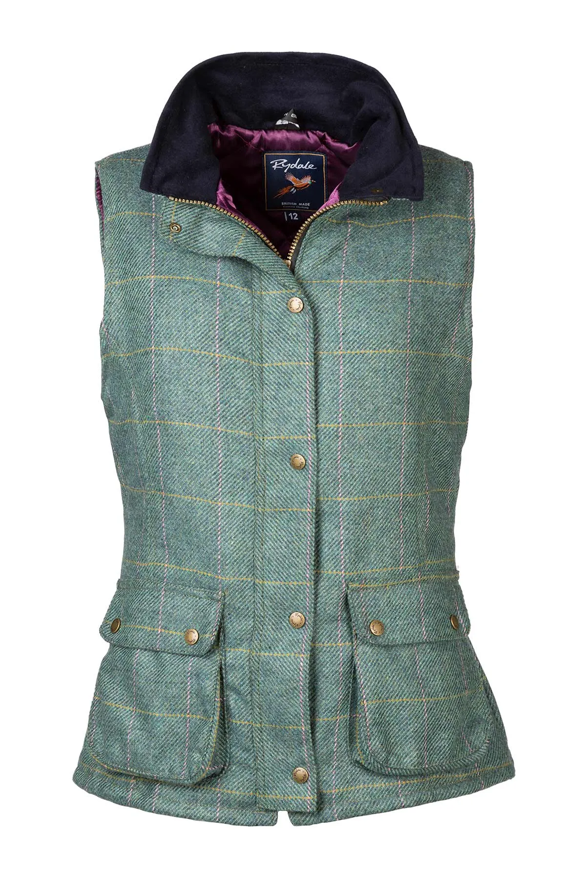 Ladies Elegant Helmsley Tweed Waistcoat