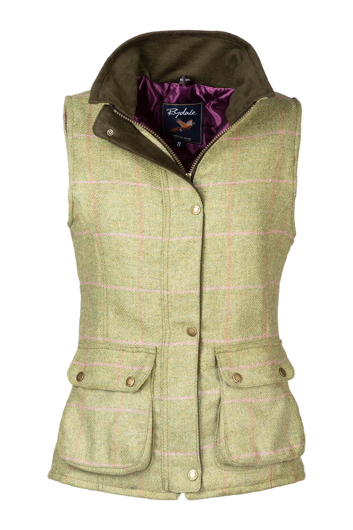 Ladies Elegant Helmsley Tweed Waistcoat