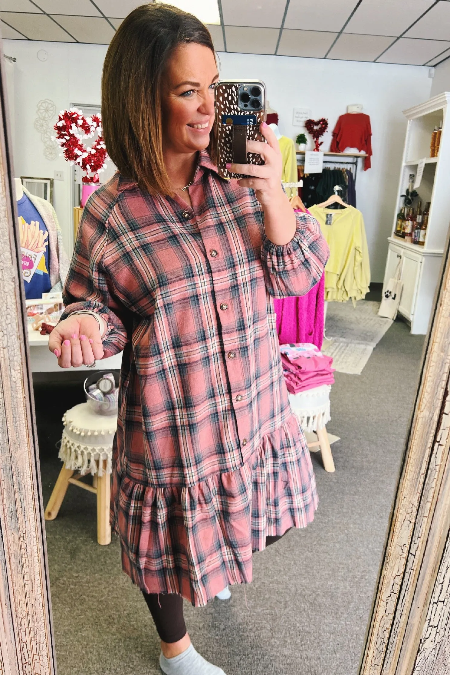 Maxwell Plaid Dress