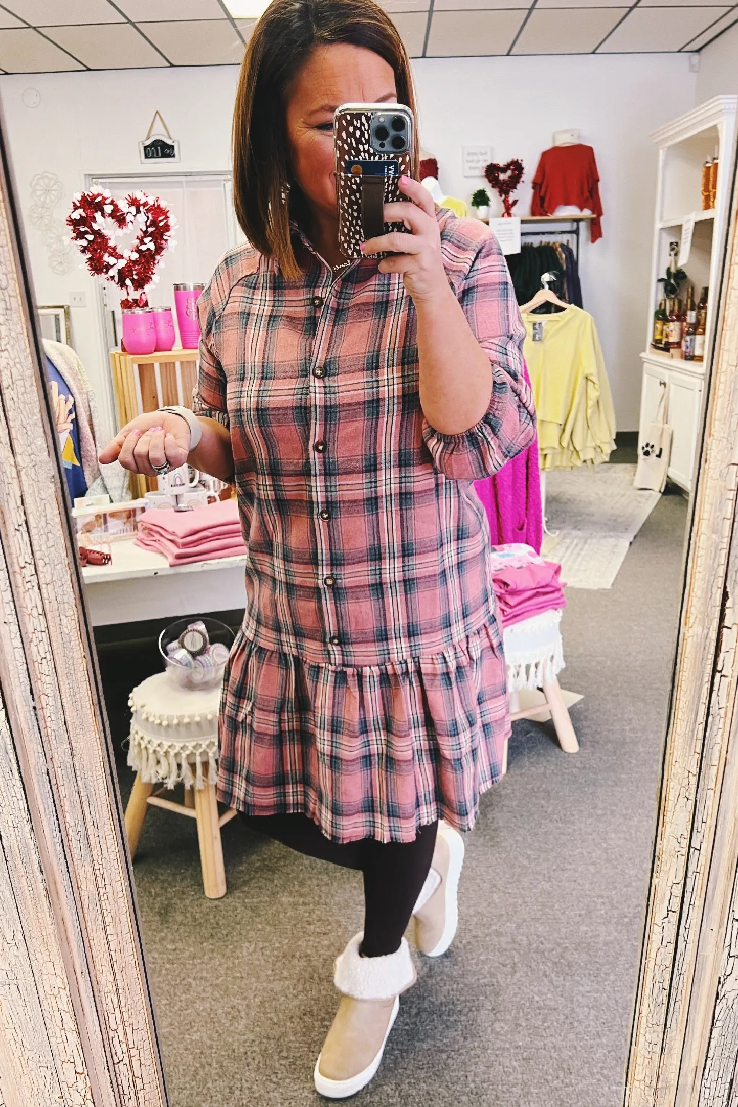 Maxwell Plaid Dress