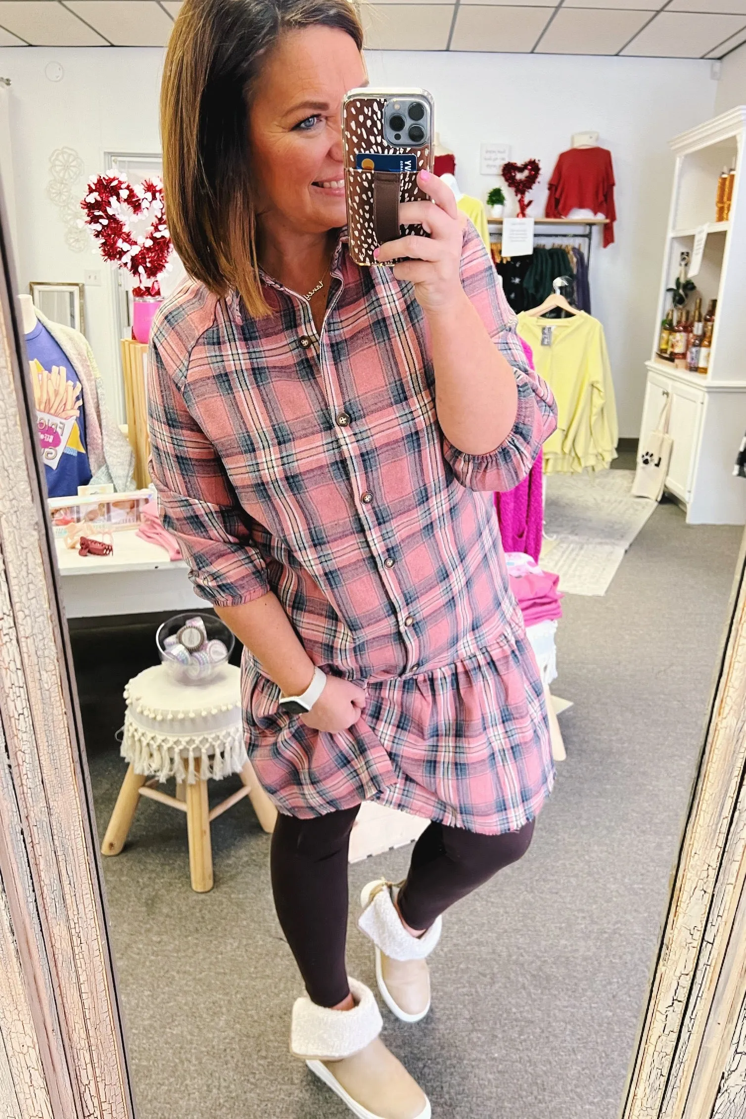 Maxwell Plaid Dress