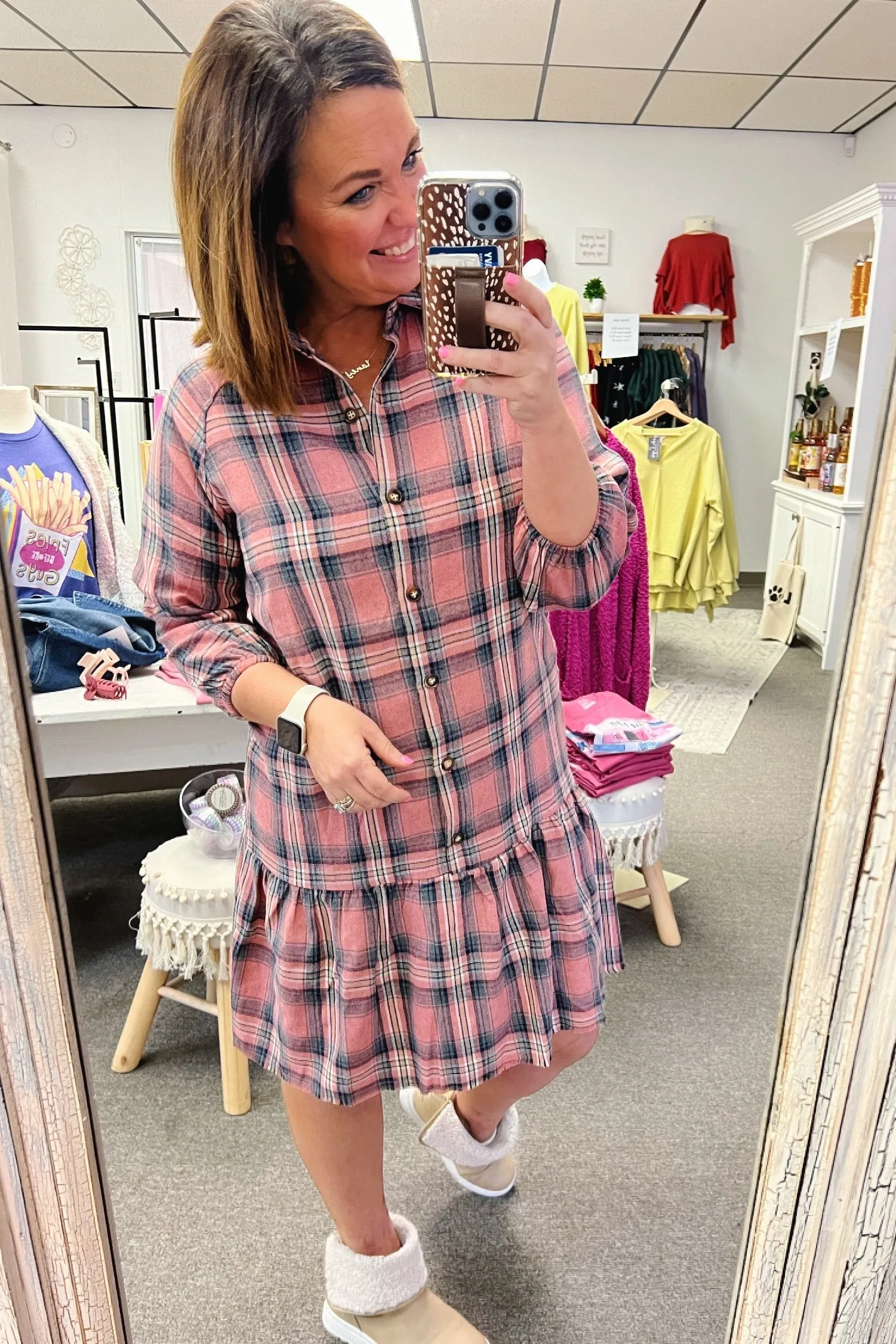 Maxwell Plaid Dress