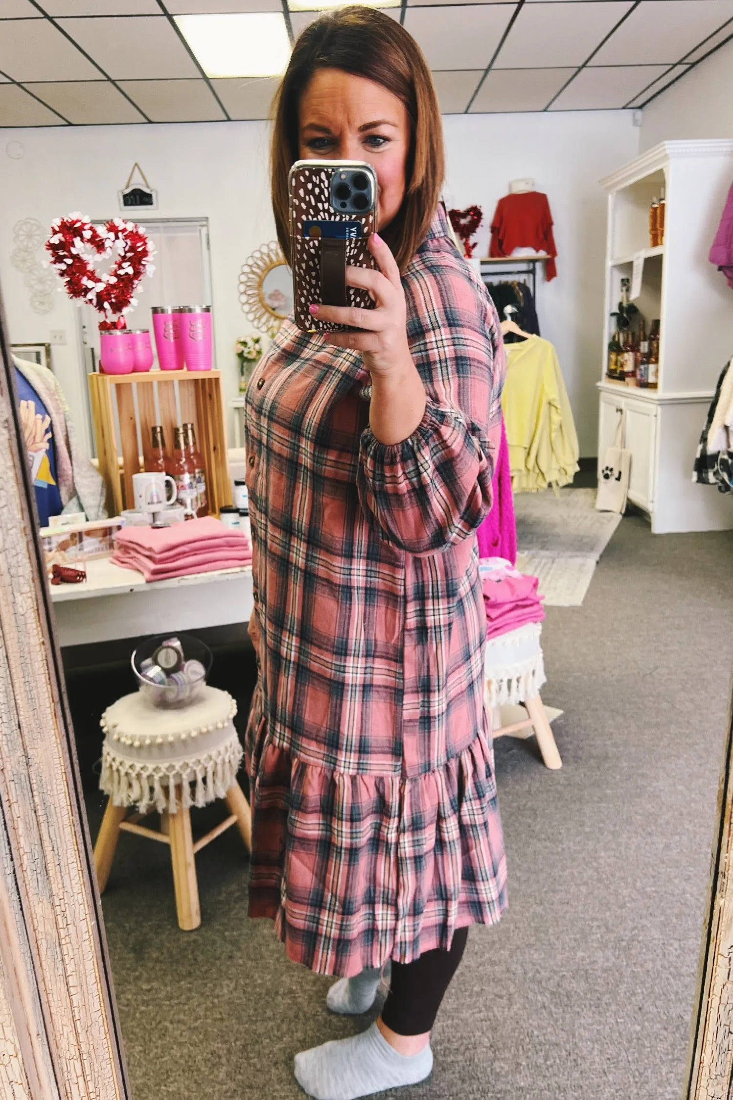 Maxwell Plaid Dress