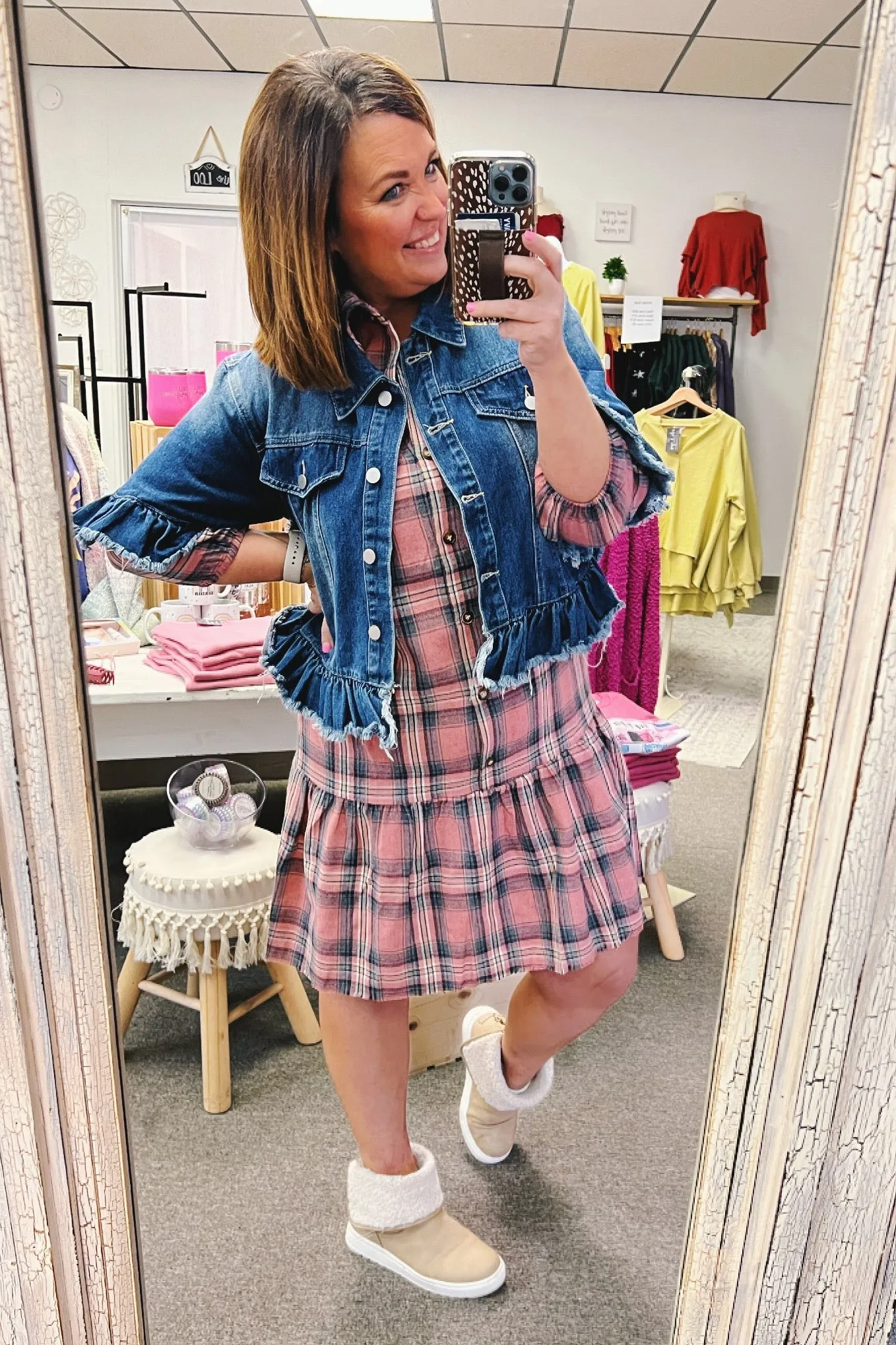 Maxwell Plaid Dress