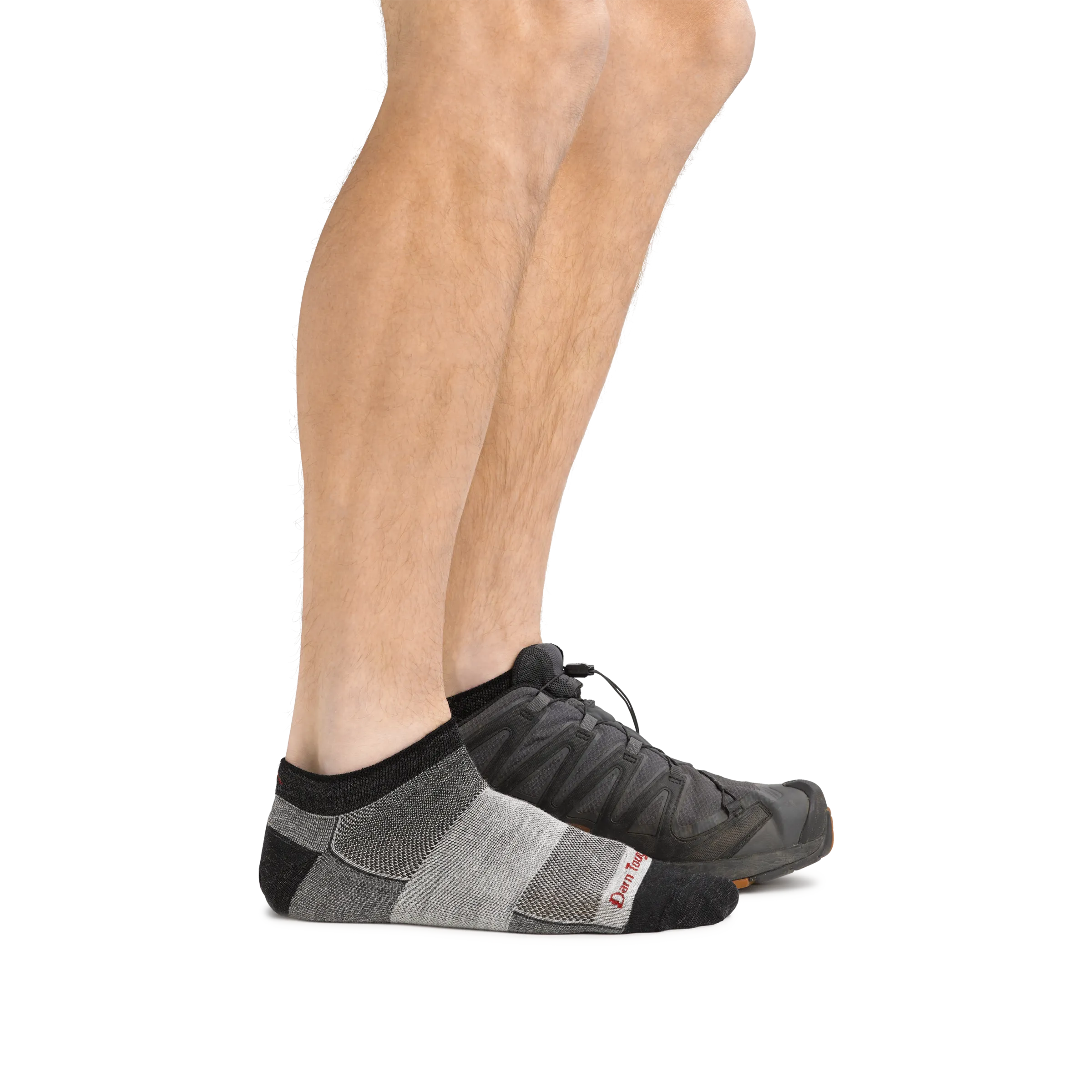 Men's 1437 No Show  Lightweight Running Sock