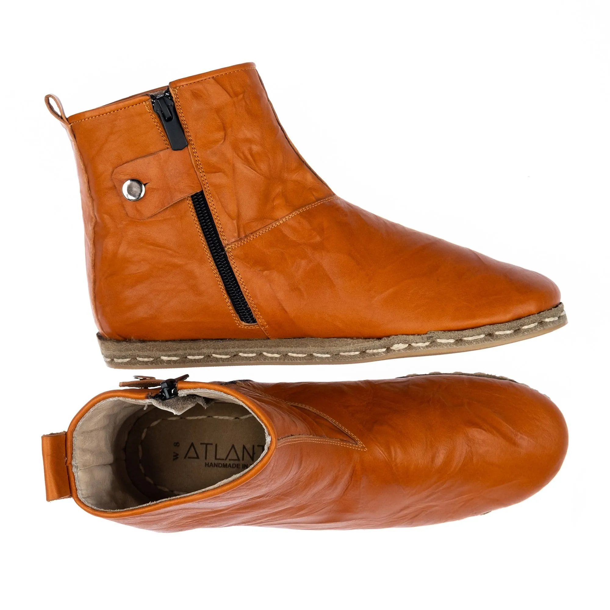 Men's Camel Boots