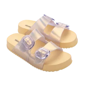 Mini Melissa Cozy Slide Kids - Pearl Yellow